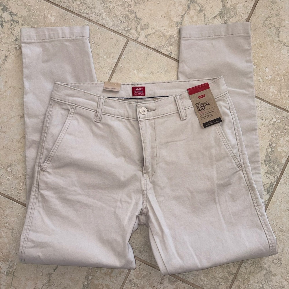 Levi's Mens Xx Standard Tapered Chino Pants Size 30 X 30 True Chino Color New